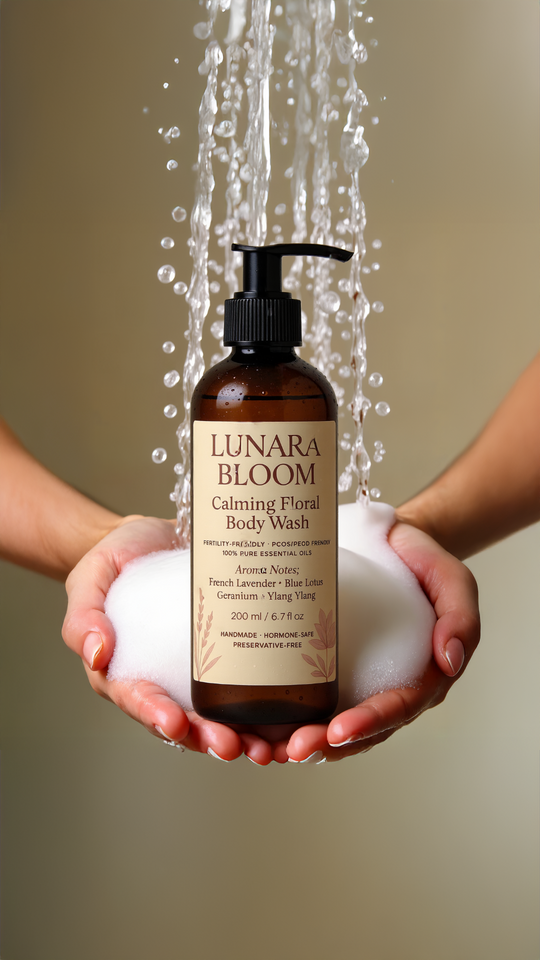 Lunara Bloom Calming Floral Body Wash (PCOS Friendly)